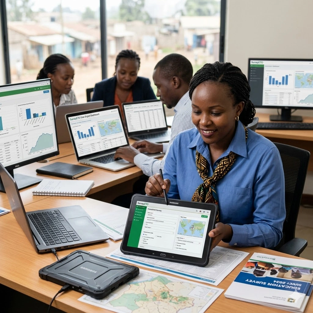 Training on Mobile Data Collection and Data Management using SurveyCTO
