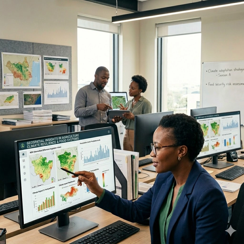 Training on GIS and Remote Sensing in Agriculture, Food Security and Climate Change