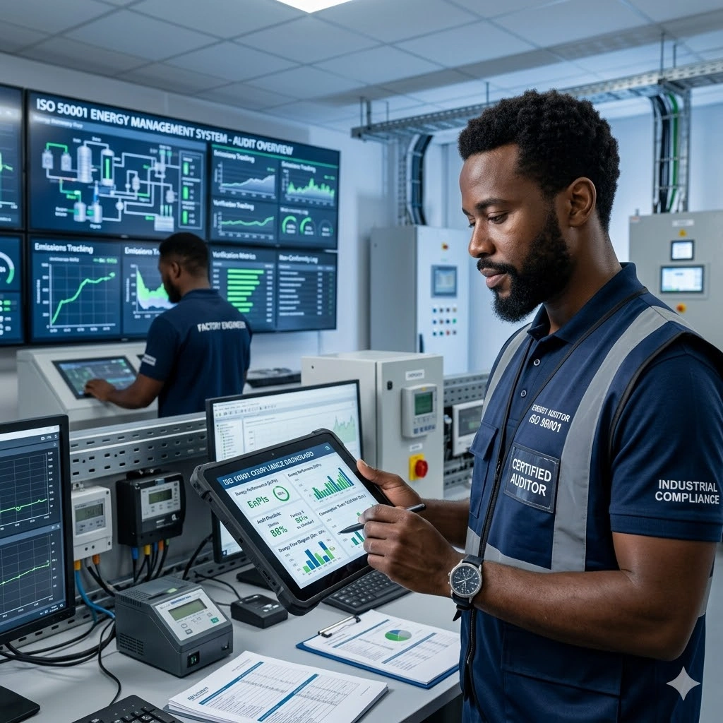 Training on Energy Auditing, ISO 50001 Standards, and Industrial Energy Compliance - Course Cover Image