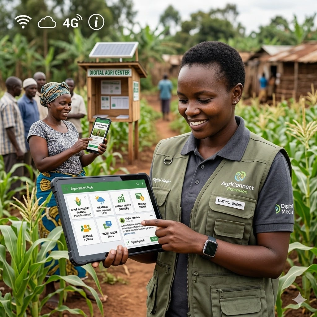 Training on Use of Digital Media on Agricultural Information and Innovation
