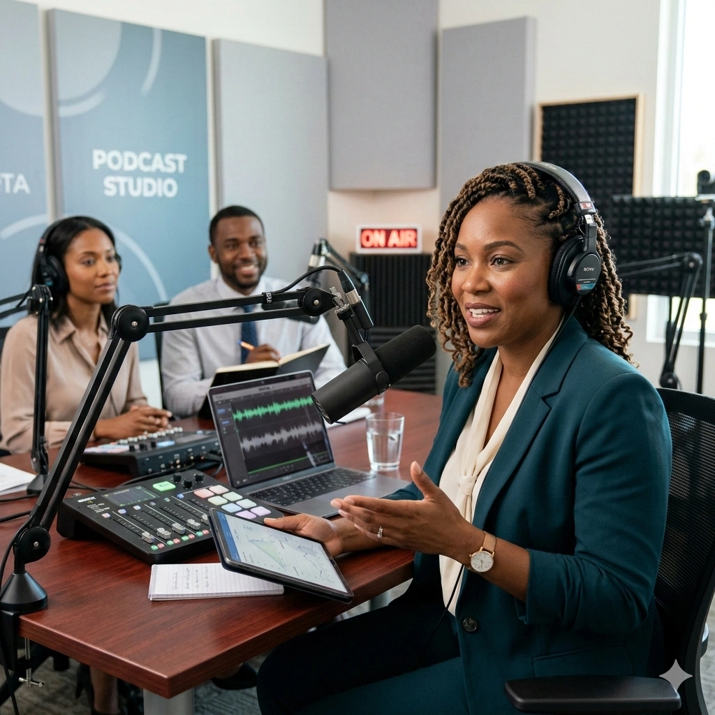 Training on Podcast Strategy and Production for Organizational Messaging