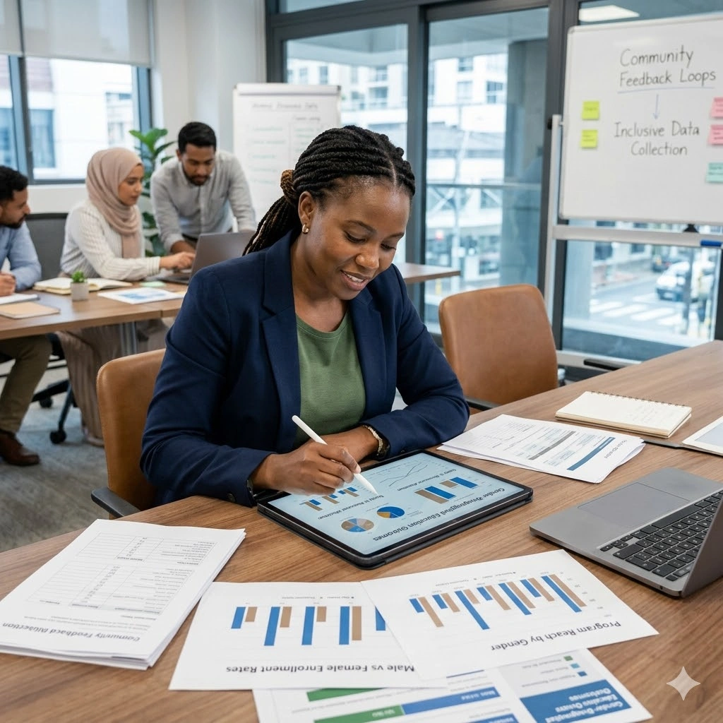 Training on Gender-Sensitive Monitoring and Evaluation Practices - Course Cover Image