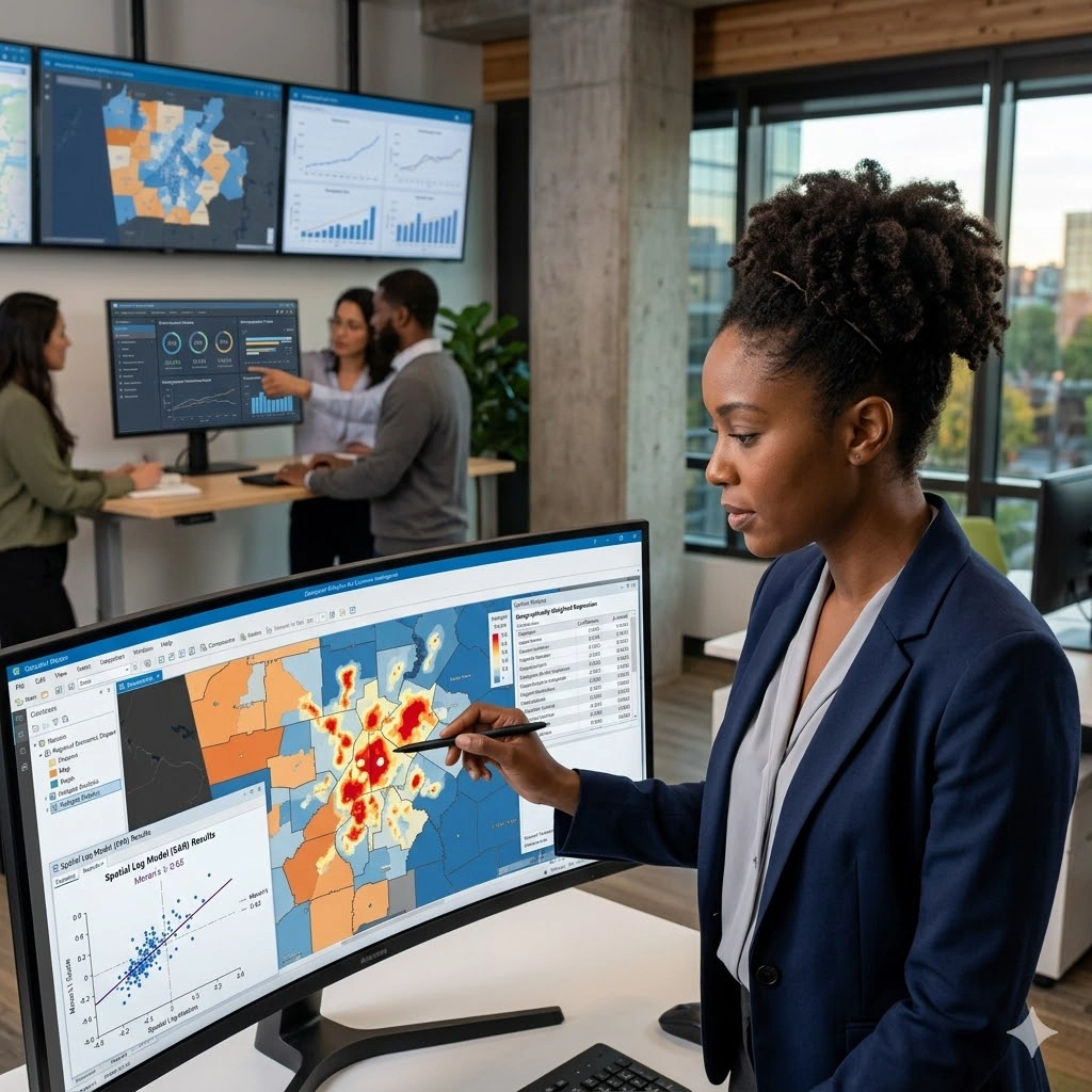Training on Spatial Econometrics and GIS Integration