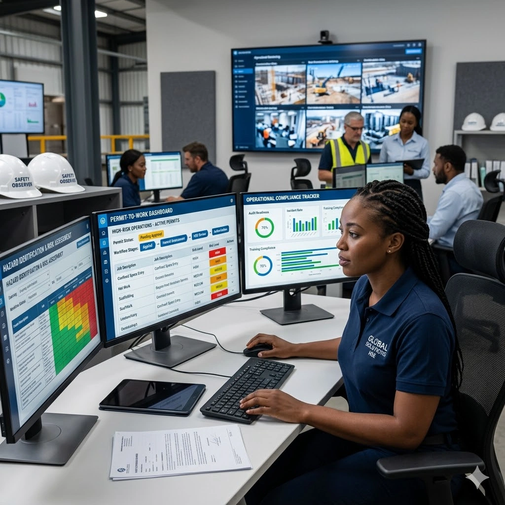 Training on Digital Work Permits and Safety Compliance Tracking