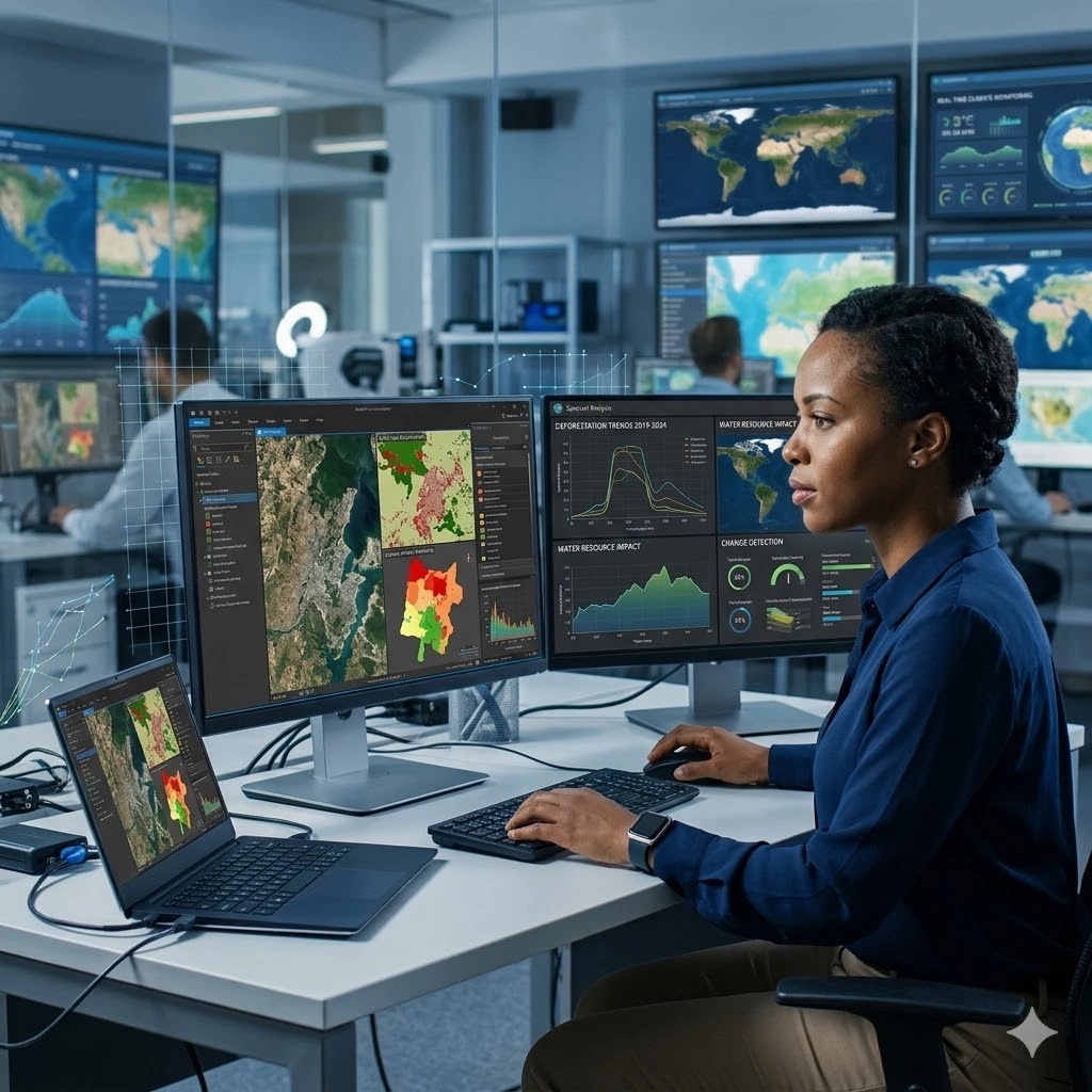 Training on Digital Environmental Impact Assessment: GIS and Remote Sensing for Impact Analysis
