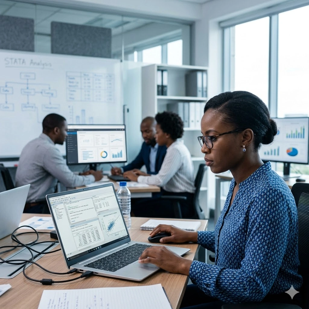 Training on Monitoring and Evaluation with STATA
