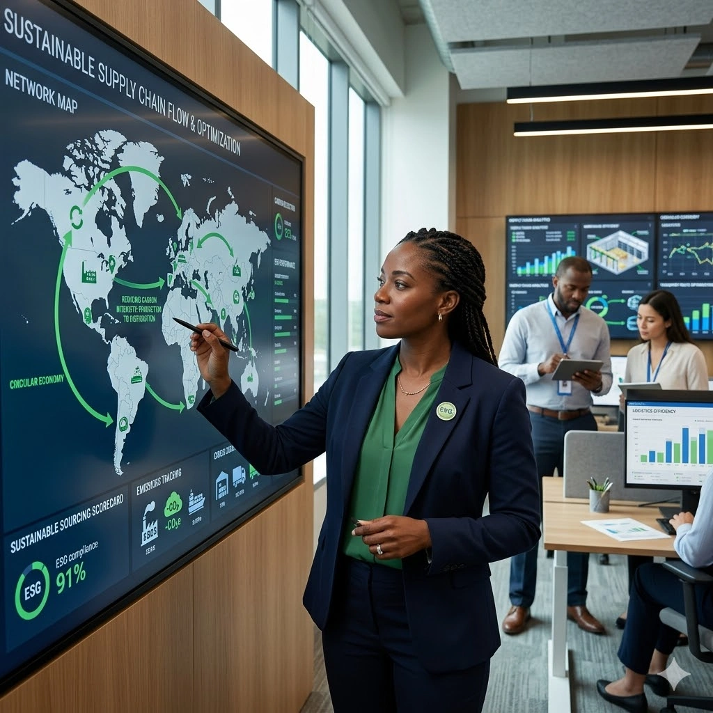 Training on Green Value Chain Management and Sustainable Supply Chain Optimization - Course Cover Image