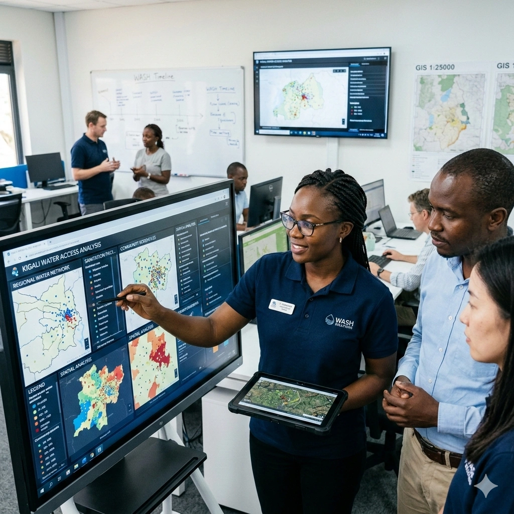 Training on GIS Mapping and Spatial Analysis for WASH Programmes