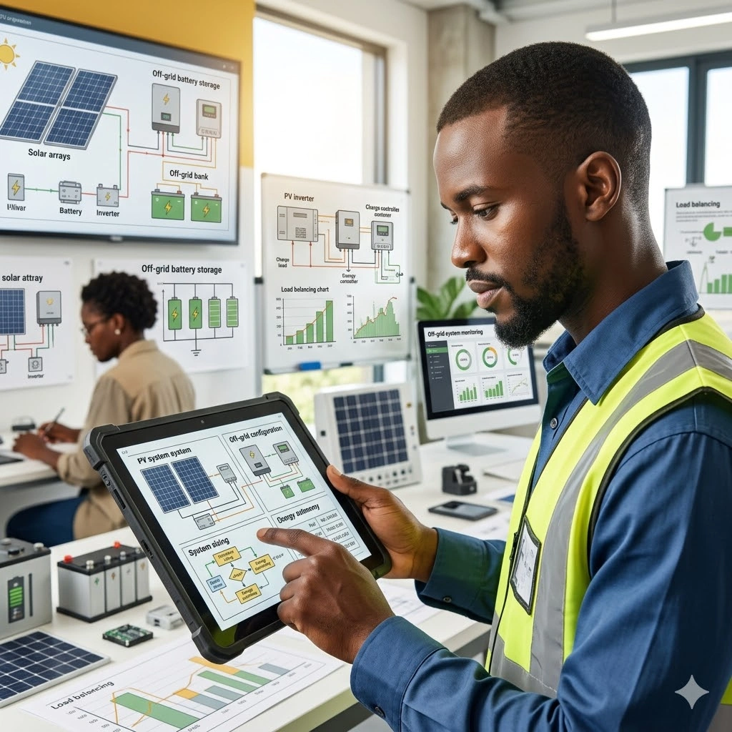 Training on Solar PV System Design and Off-Grid Configuration
