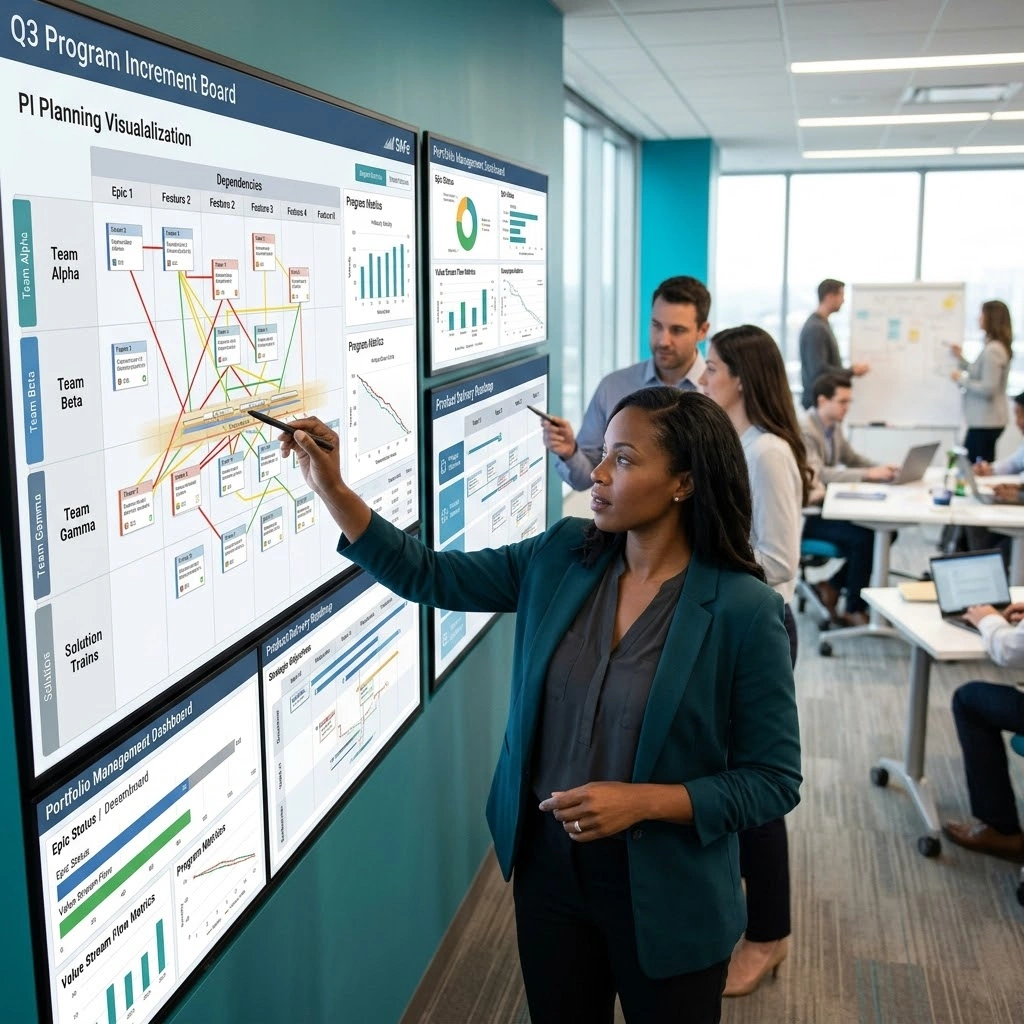 Training on Scaling Agile, SAFe, and LeSS for Large Development Programs
