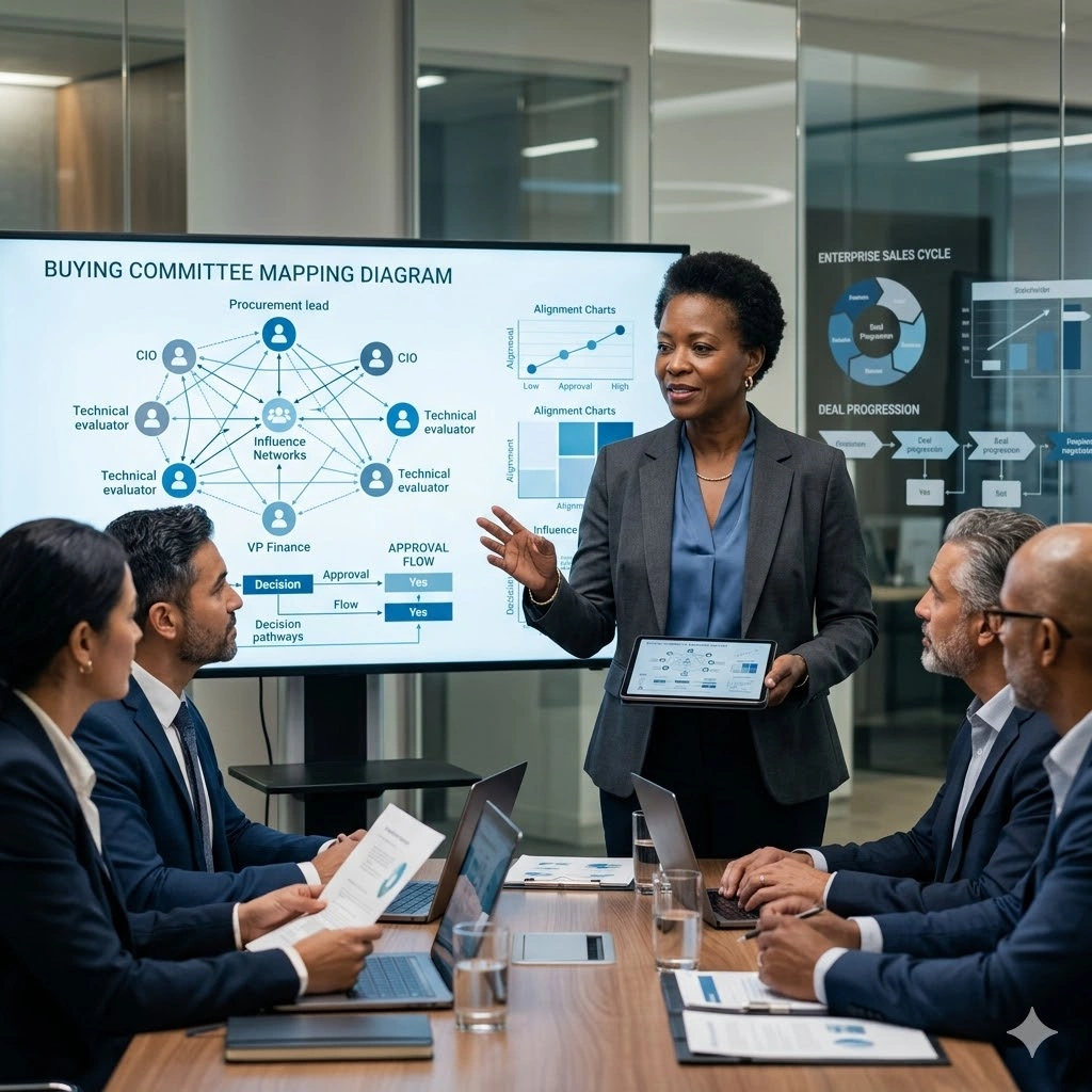 Training on Consensus Selling and Managing the Buying Committee in Complex B2B Sales