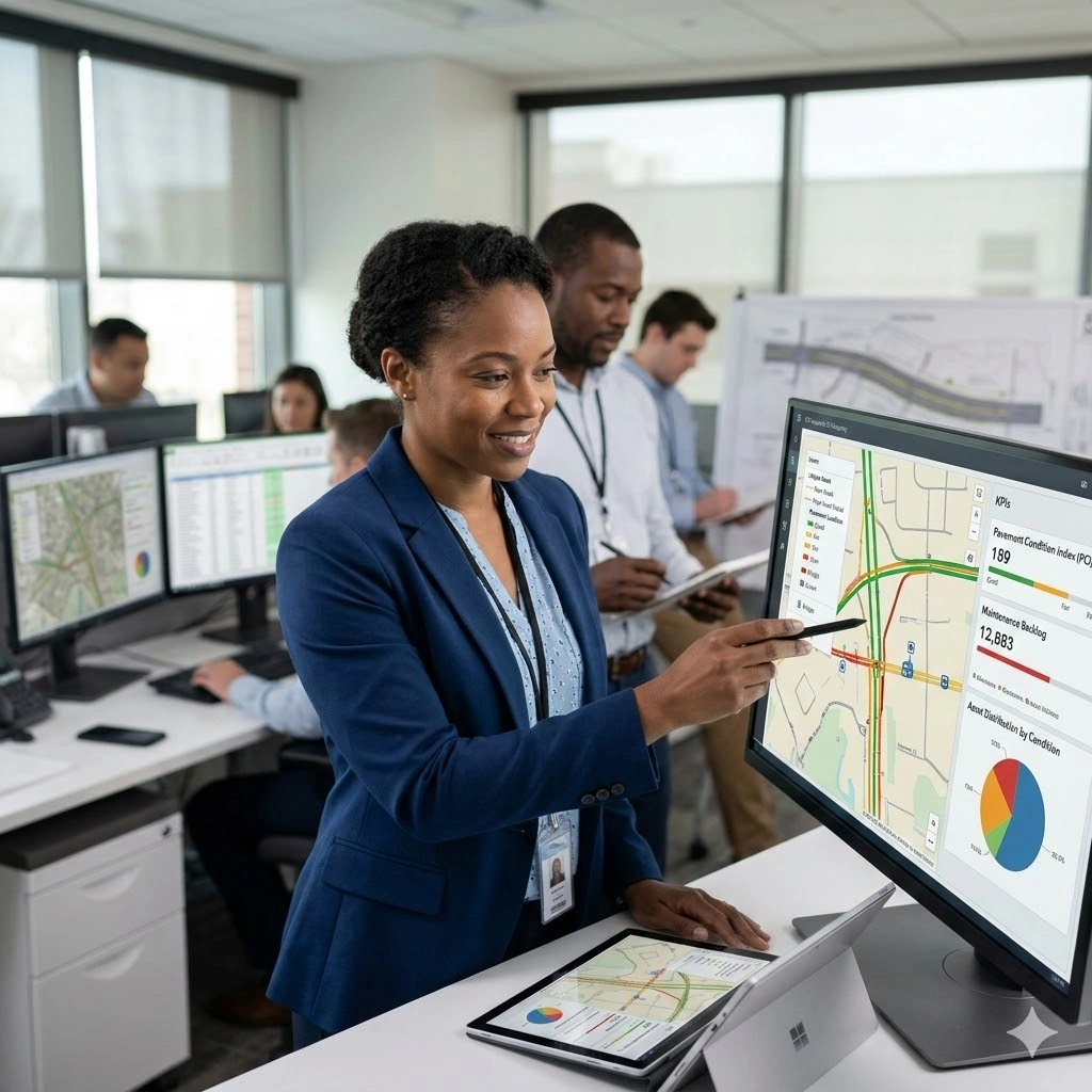 Training on GIS Mapping and Digital Tools for Road Asset Management
