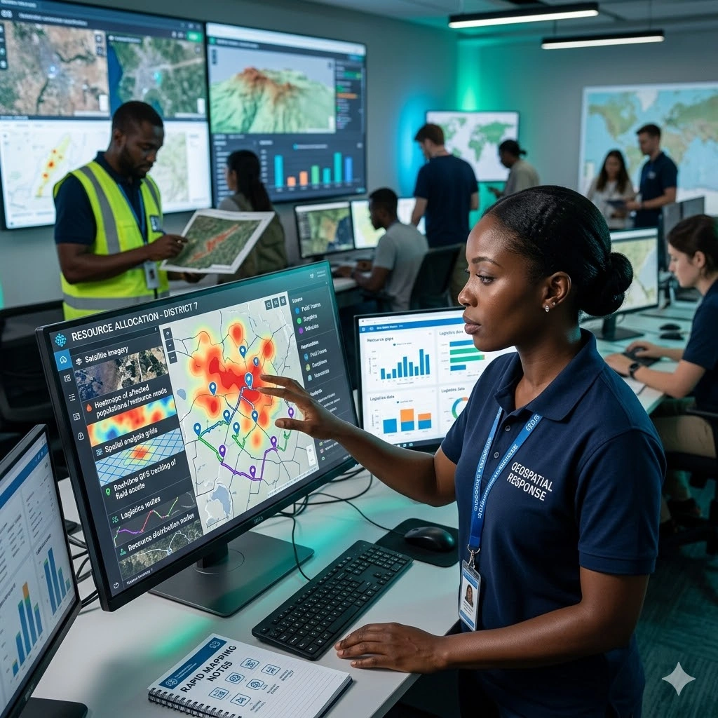 Training on Applying Geospatial Analytics for Rapid Resource Mapping