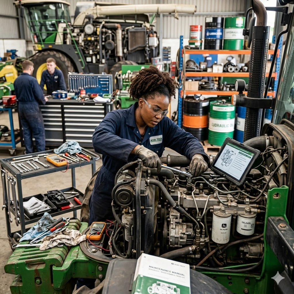 Training on Agricultural Machinery Repair and Maintenance