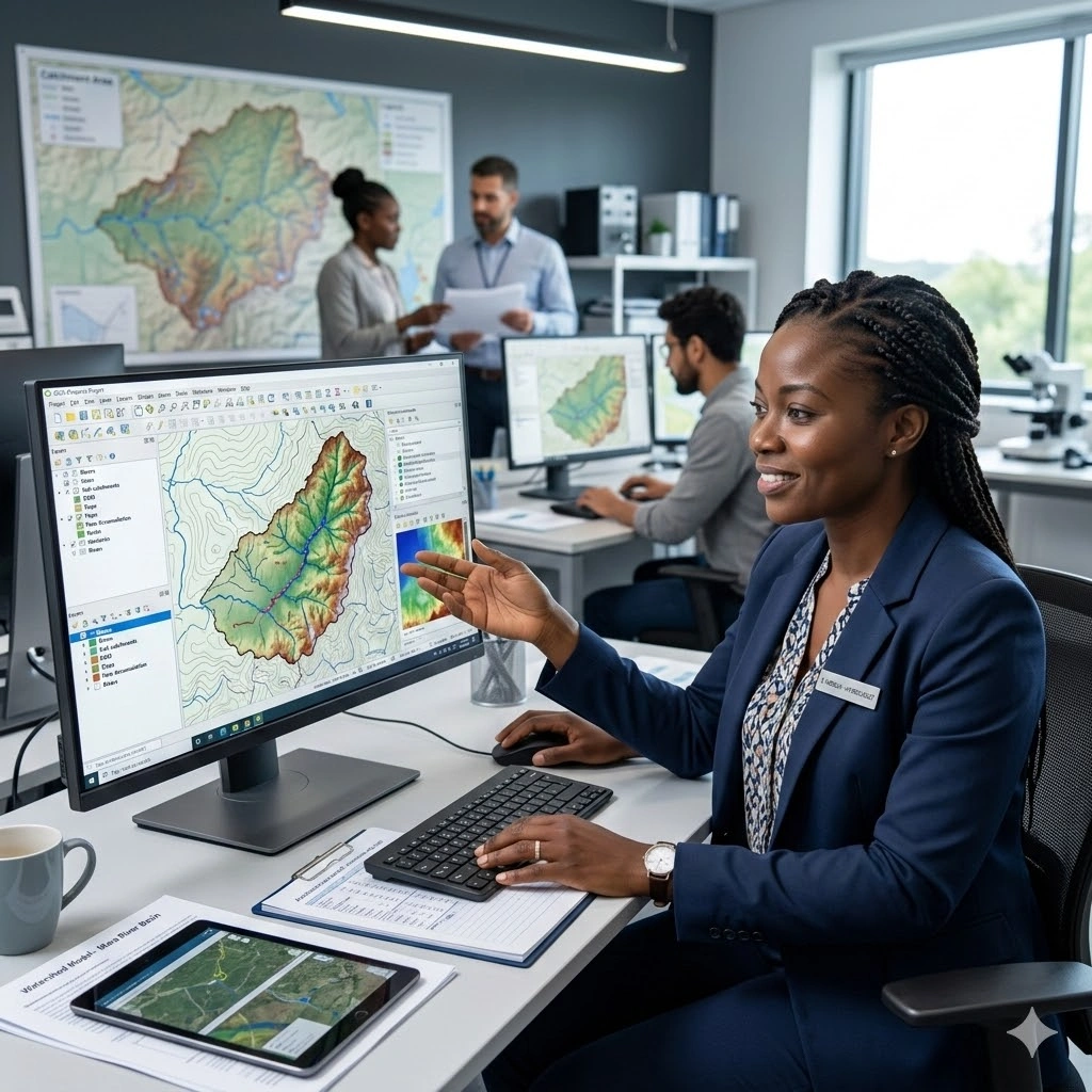 Training on QGIS for Hydrological Applications