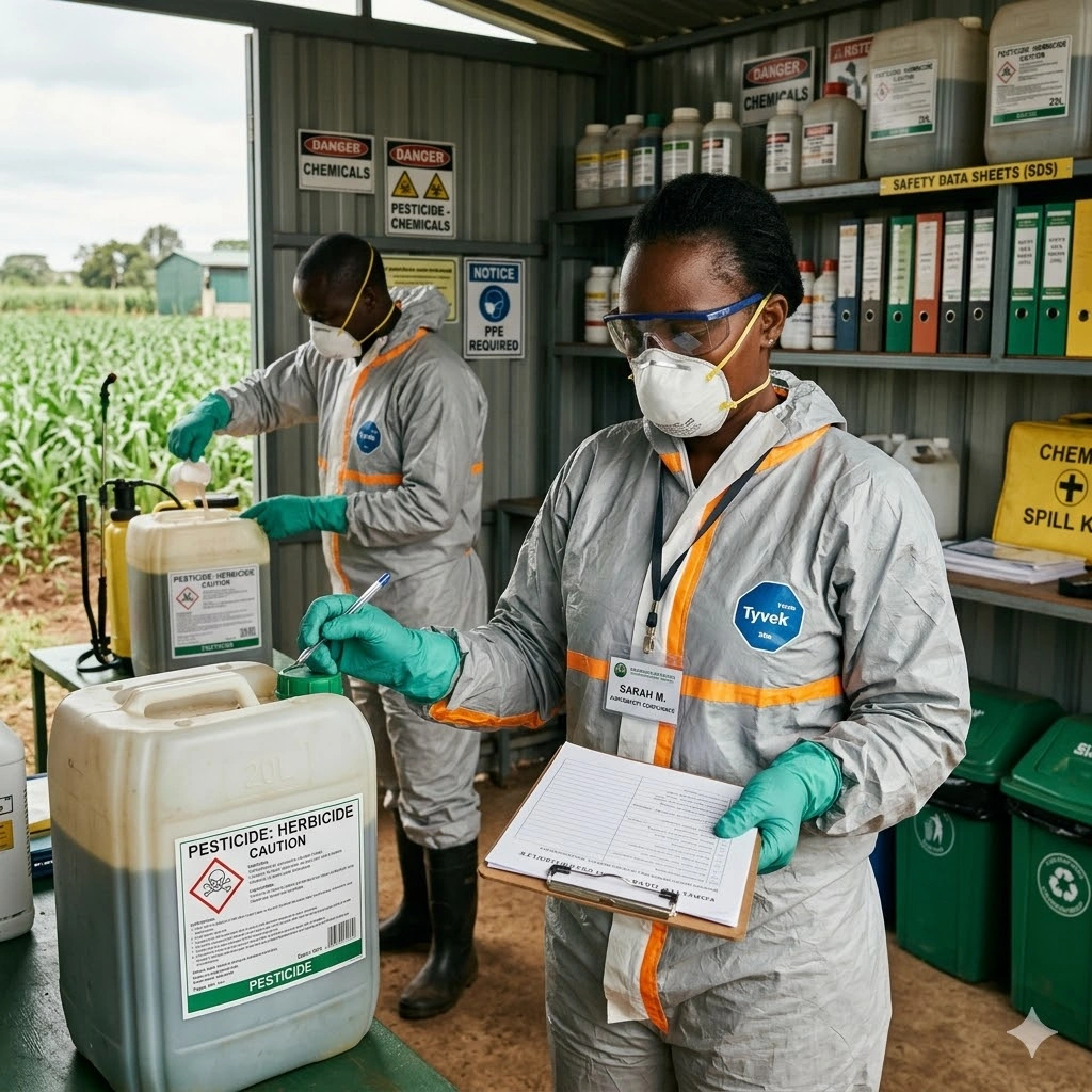 Training on Pesticide and Chemical Usage Compliance