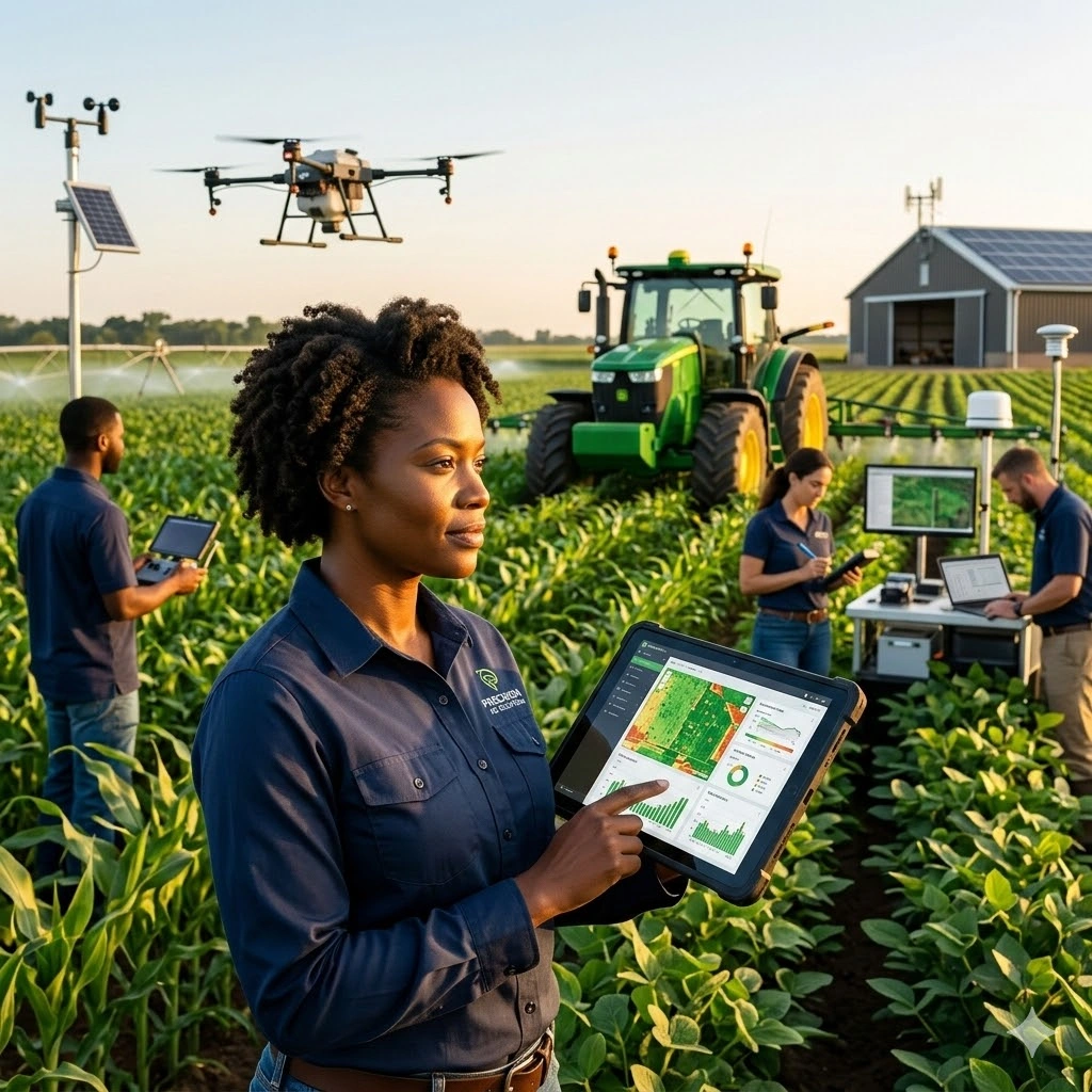 Training on Precision Agriculture: Driving Farming with Data, Technology and Smart Decisions