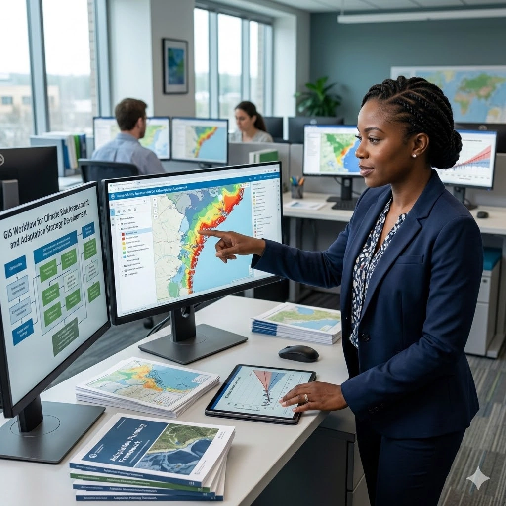 Training on GIS Applications for Climate Change Adaptation Planning
