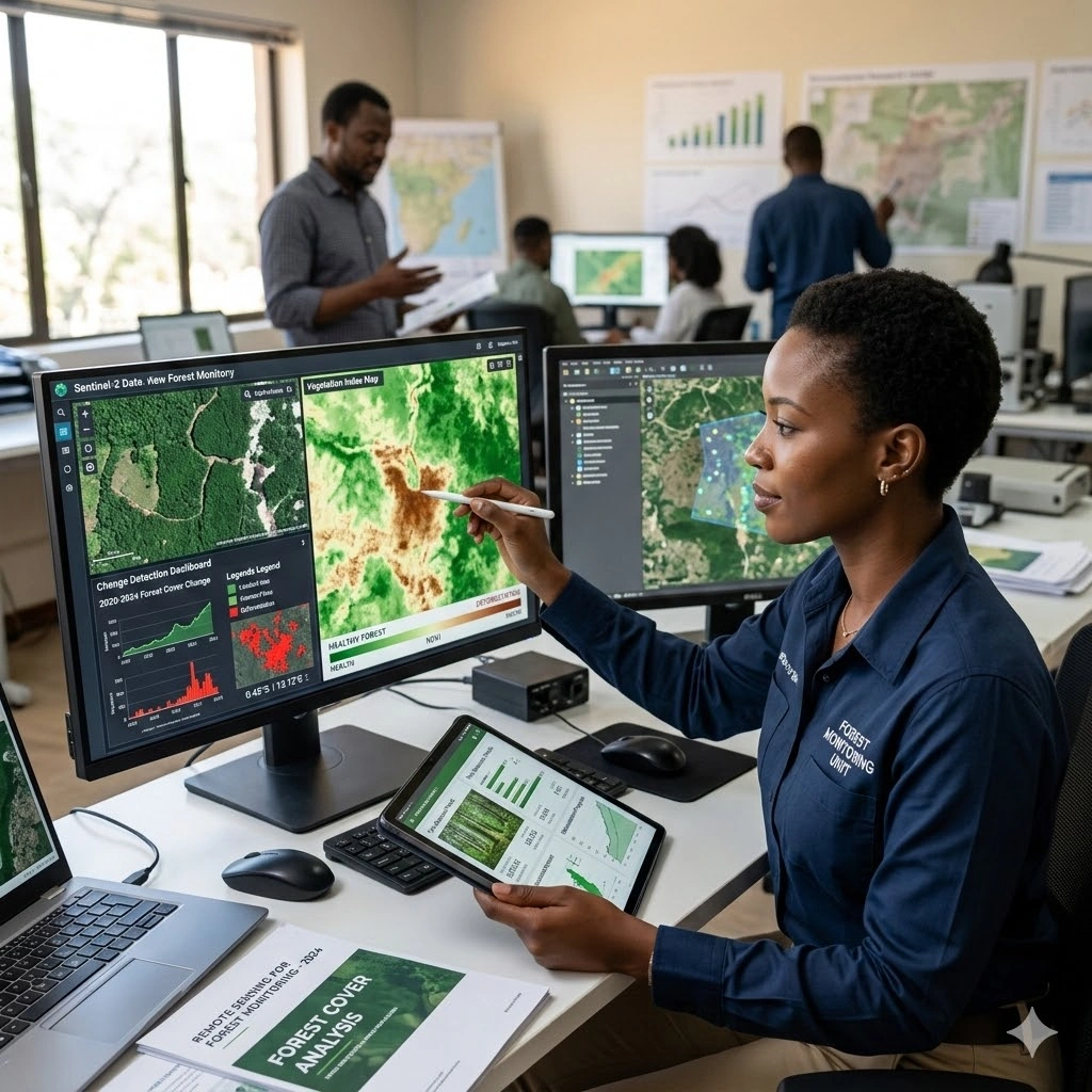 Training on Remote Sensing for Forest Monitoring