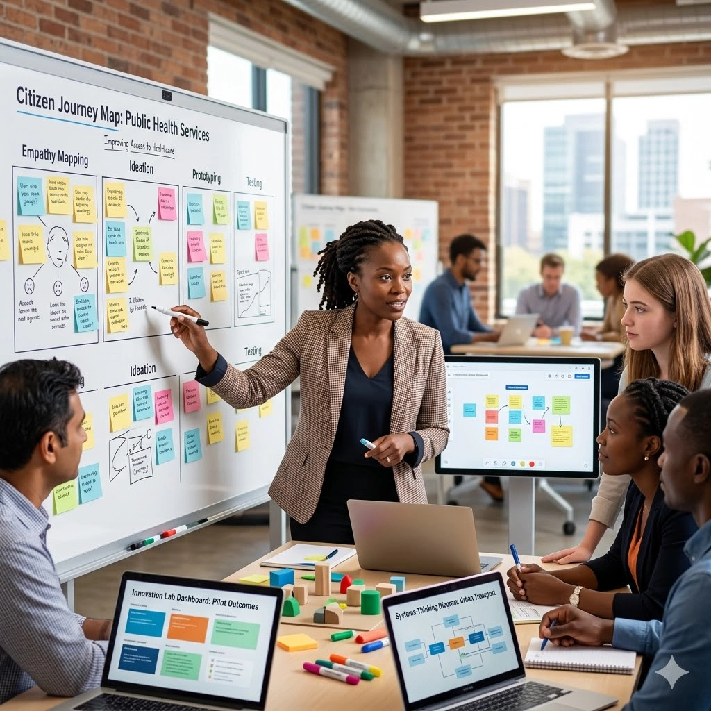 Training on Innovation Labs in Government, Public Sector Design Thinking, and Collaborative Problem-Solving Tools