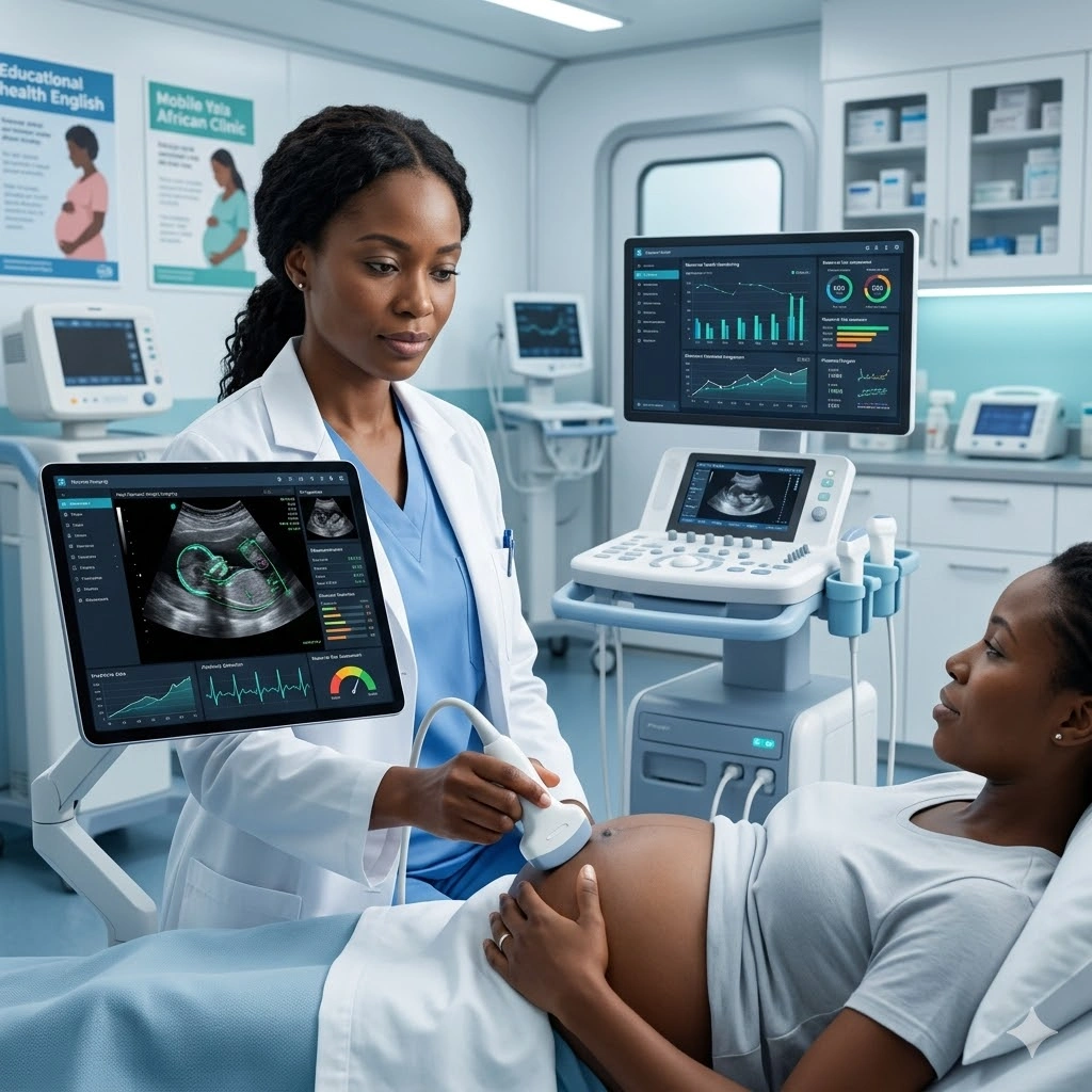Training on AI-Driven Maternal Diagnostics Using Portable Ultrasound and Smart Diagnostic Tools