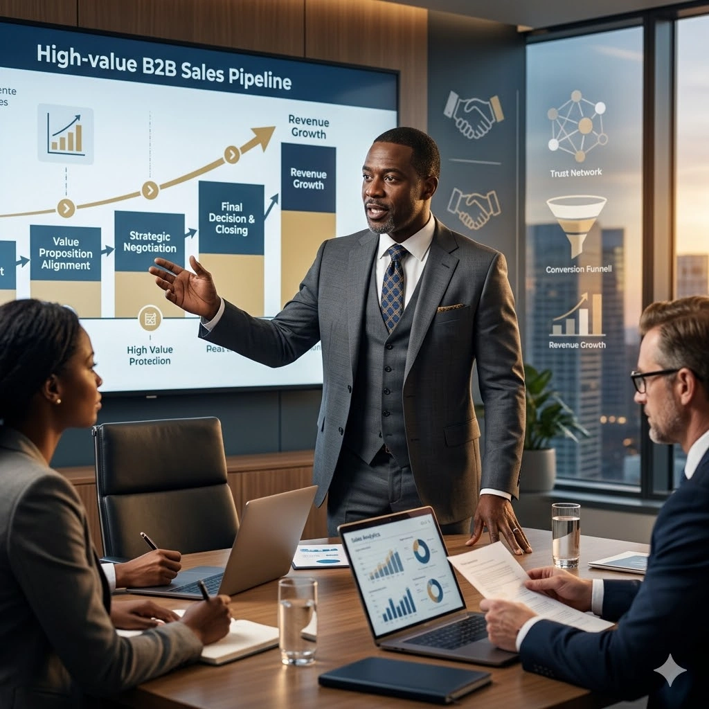 Training on Advanced Professional Selling Skills for High-Value B2B Sales and Closing Techniques