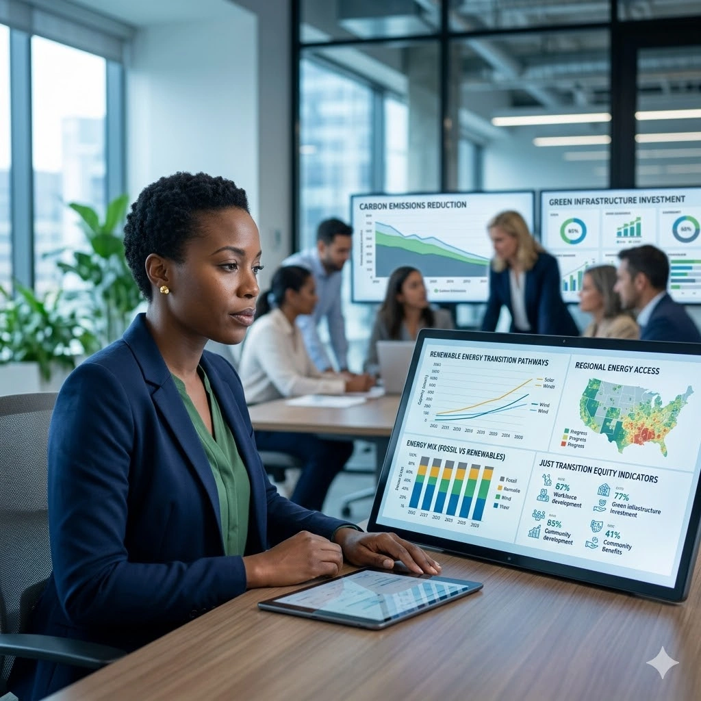 Training on Policy Analysis for Just Energy Transition - Course Cover Image